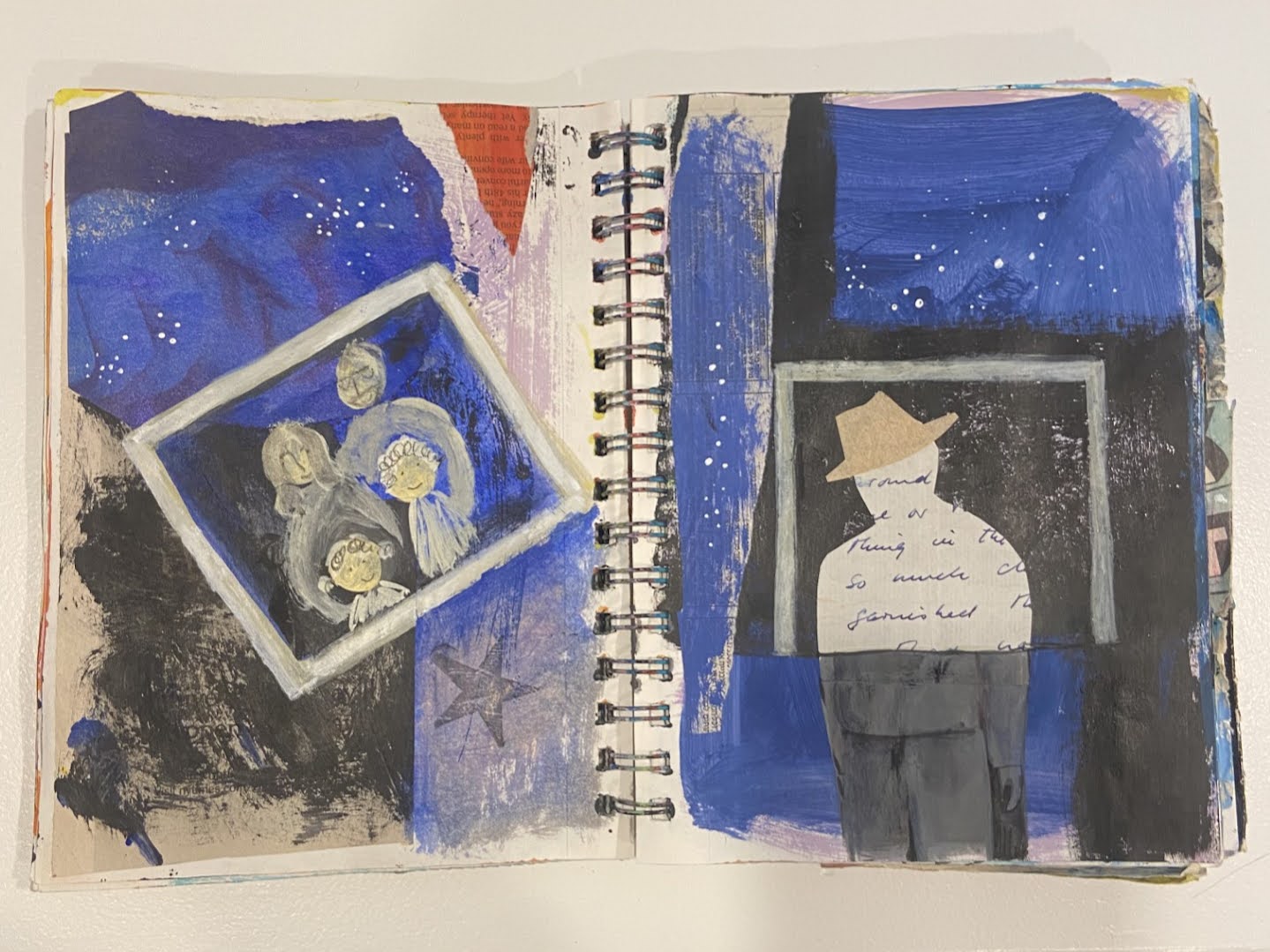 illustration from the childrens book, The Remembering Candle