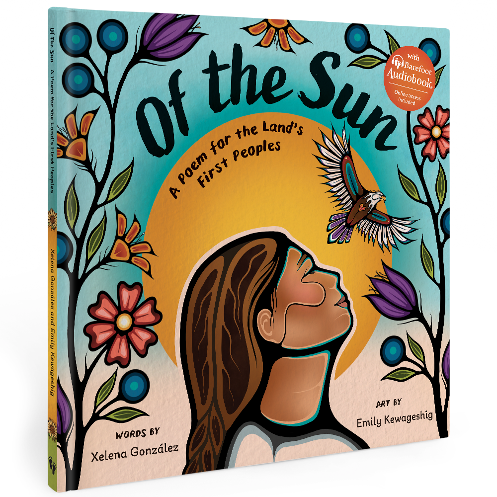 3D cover of children's book, Of the Sun
