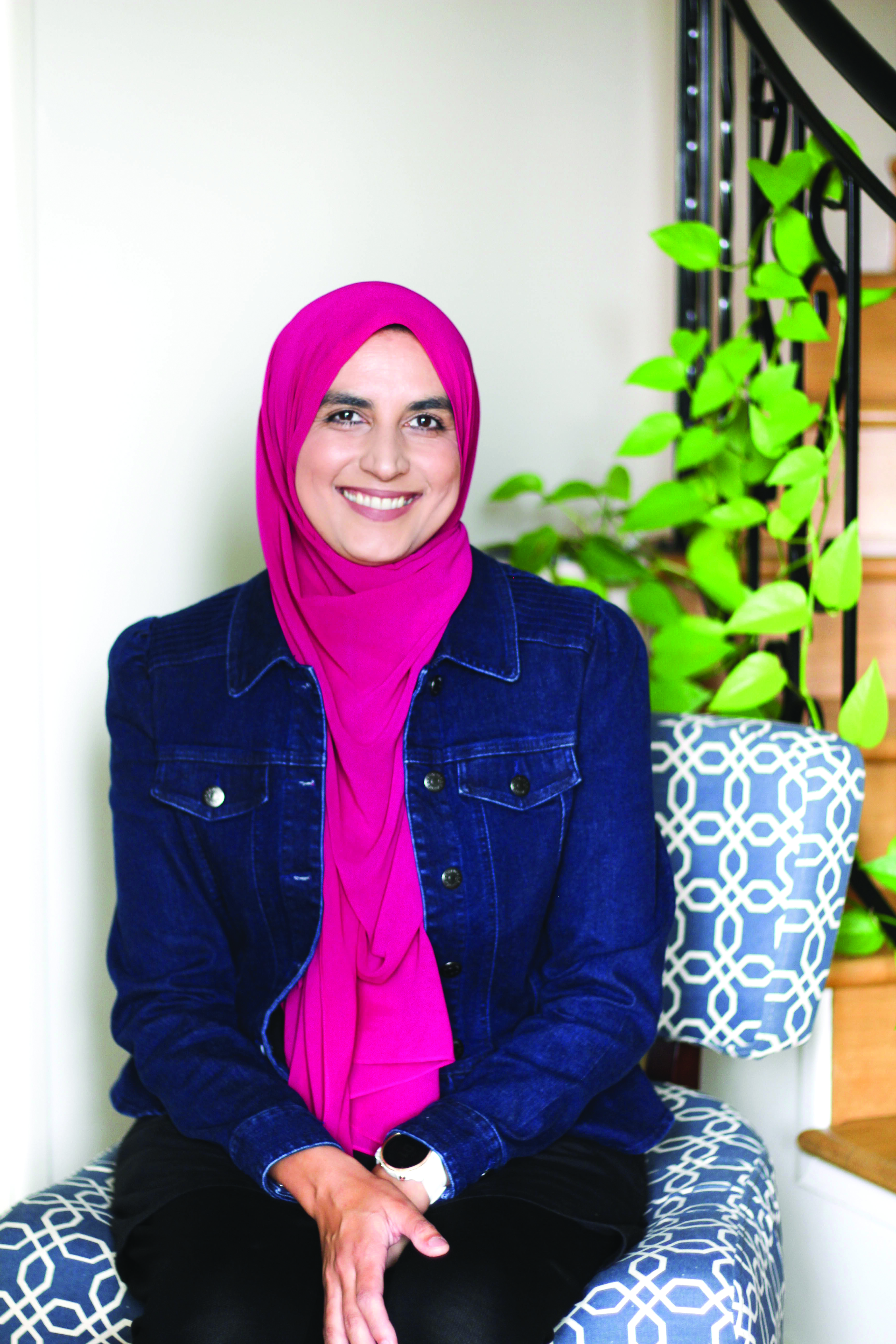 Headshot of author Razeena Omar Gutta