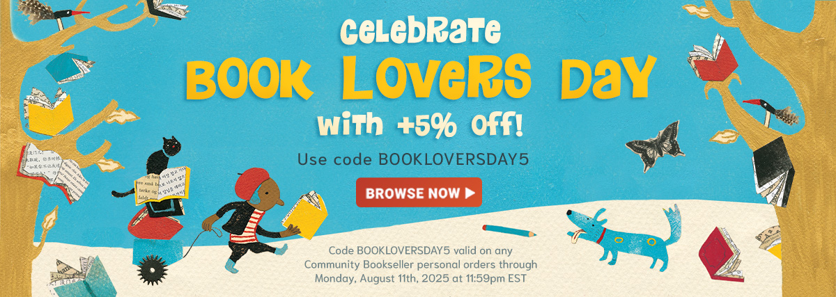 Celebrate Book Lovers Day with 5% off everything! Deals last until August 11, 11:59 PM EST