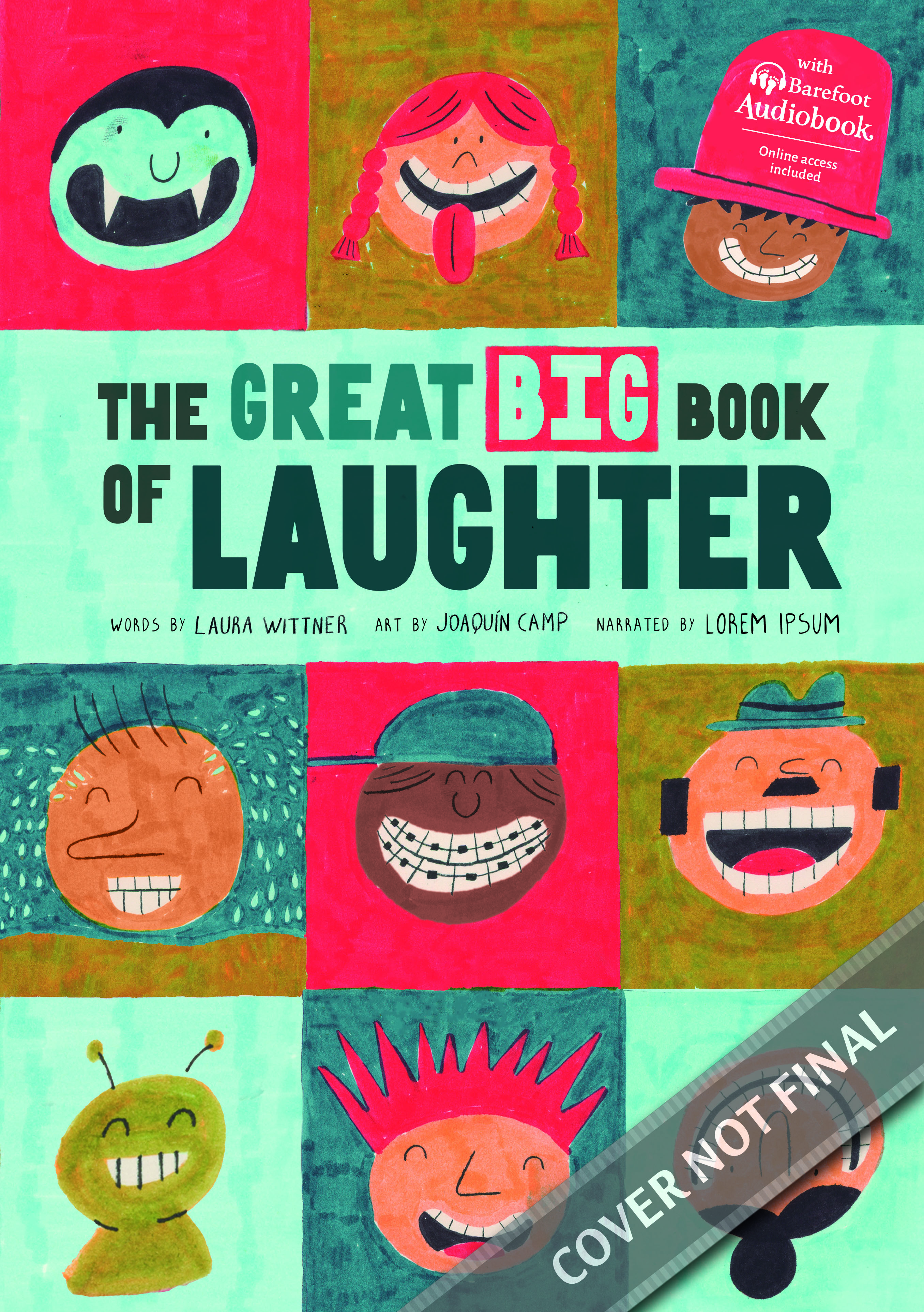 2D cover of The Great Big Book of Laughter