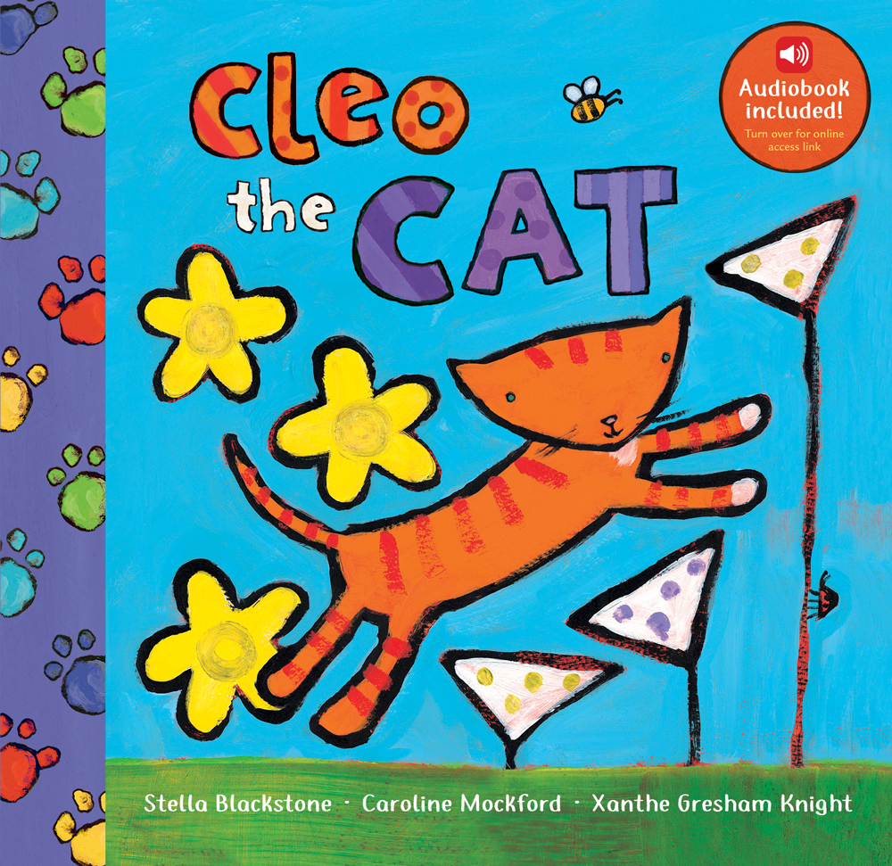 Cleo the Cat | Ages 1-4 | Board Book | Barefoot Books