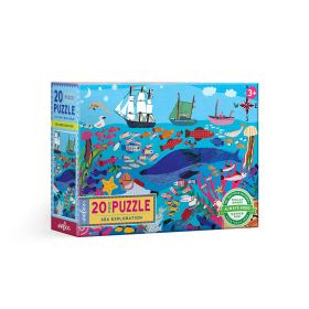 20-Piece Puzzle: Sea Exploration