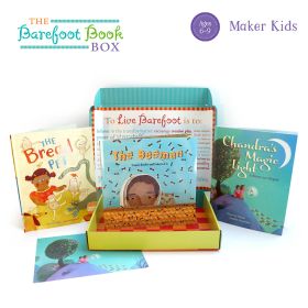 Ready-to-Wrap Barefoot Book Box for Ages 6-9: Maker Kids
