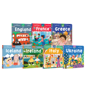 Our World Europe Board Book Bundle