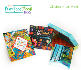 Ready-to-Wrap Barefoot Book Box for Ages 3-5: Children of the World