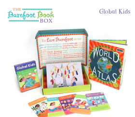 Ready-to-Wrap Barefoot Book Box for Ages 6-9: Global Kids