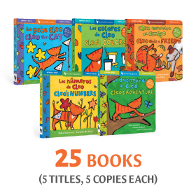 Cleo the Cat Bilingual Spanish Board Book Bundle