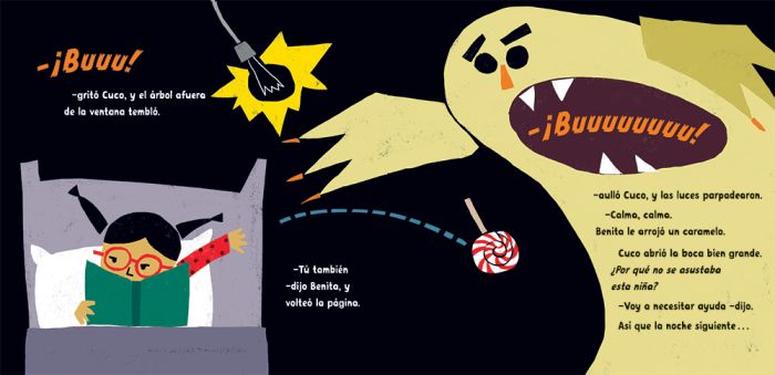 Benita y las criaturas nocturnas Ages 4-9 years Spanish