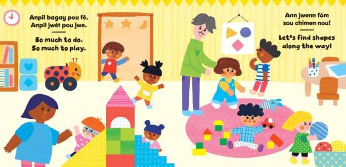 First Friends: Shapes (Bilingual Haitian Creole & English) | 1 to