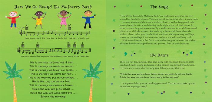 Here We Go Round the Mulberry Bush | Ages 3-7 | Barefoot Books