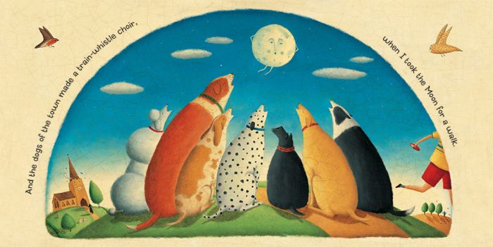 I Took the Moon for a Walk | Ages 1-4 | Board Book | Barefoot Books