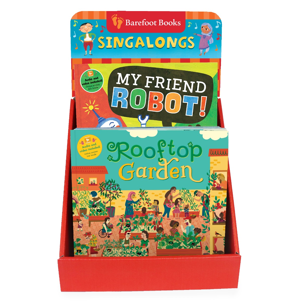 爆売り！ Display Collection Singalong Assorted 30-copy | Books Barefoot キッズ・ファミリー
