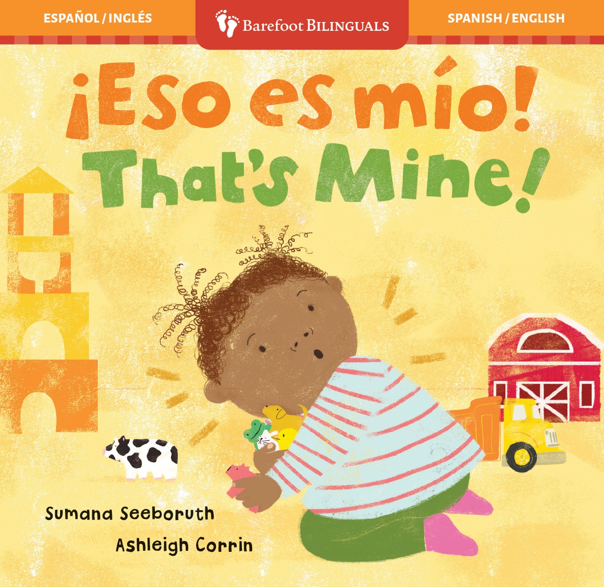 Eso es mío! / That's Mine! | Ages 1-4 | Board Books| Barefoot Books