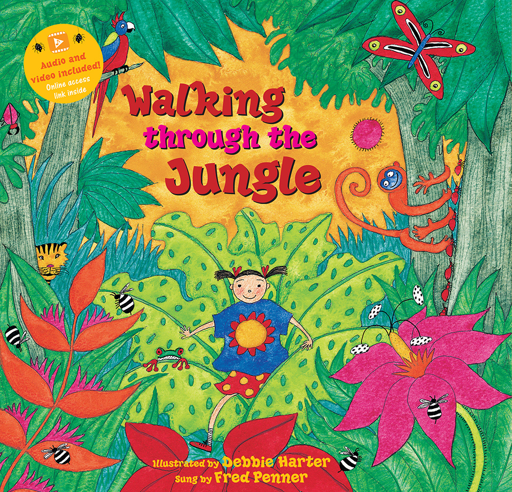 B2 Walking Through The Jungle音声絵本 Walking Through the Jungle | Ages 3-7 | Barefoot Books
